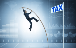 Man is avoiding tax.
